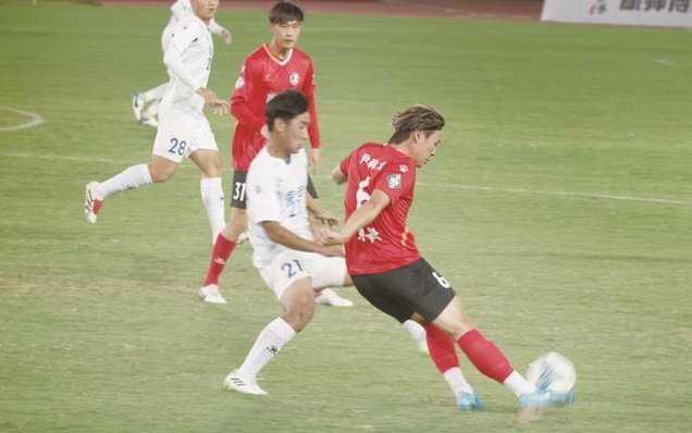 覃虹皓破门助十人南通1-1绝平宿迁